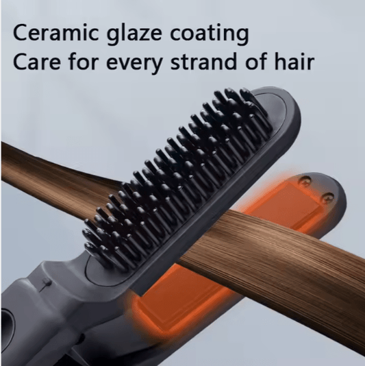 2-in-1 Straightener Hair Comb